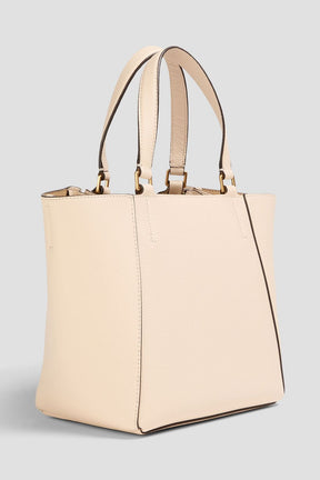 TORY BURCH McGraw Dragonfly smooth and pebbled-leather tote