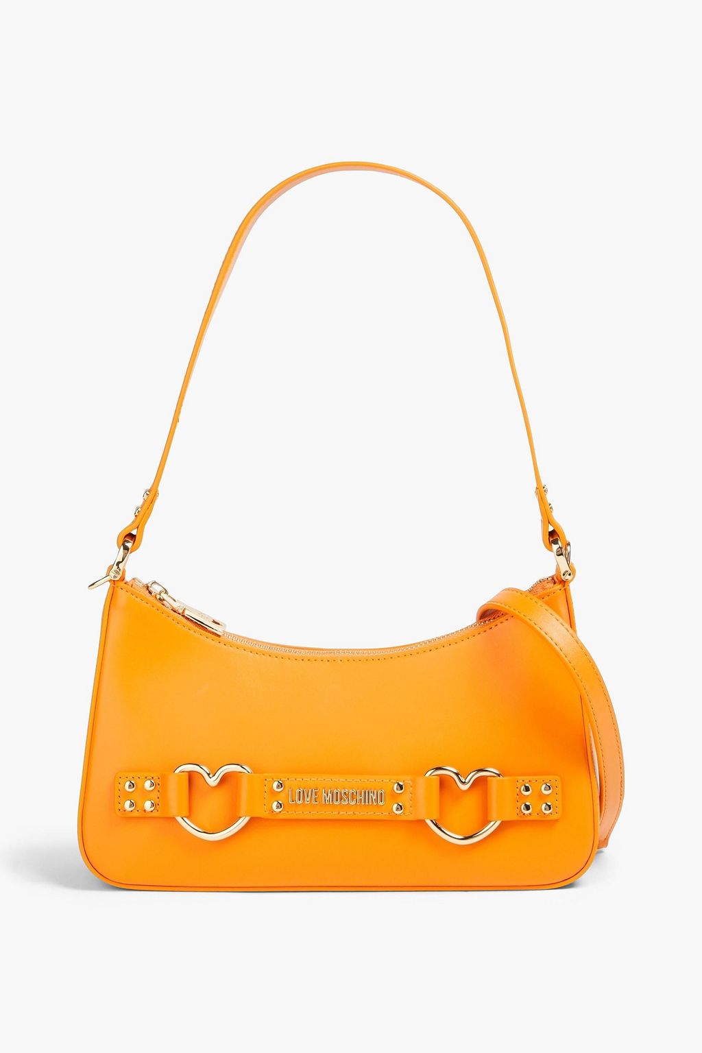 LOVE MOSCHINO Studded leather shoulder bag