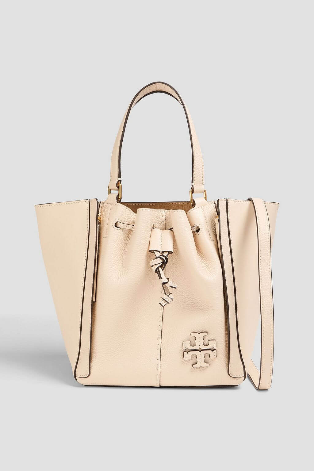 Tory Burch TORY BURCH McGraw Dragonfly smooth and pebbled-leather tote - Bags | Shop From The Mirage