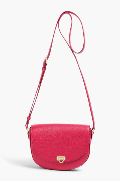 Ferragamo FERRAGAMO Travel pebbled-leather cross-body bag - Bags | Shop From The Mirage