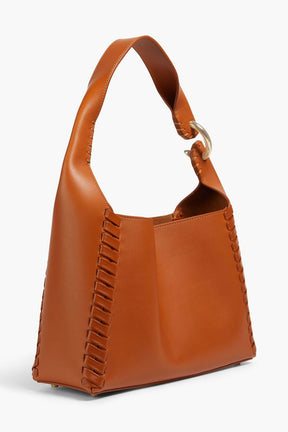 CHLOÉ Mate whipstitched leather shoulder bag