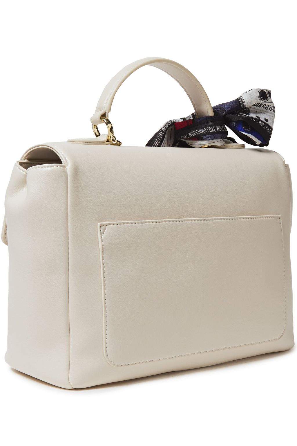 LOVE MOSCHINO Bow-detailed faux leather shoulder bag