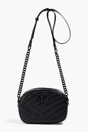 TORY BURCH Kira quilted leather camera bag