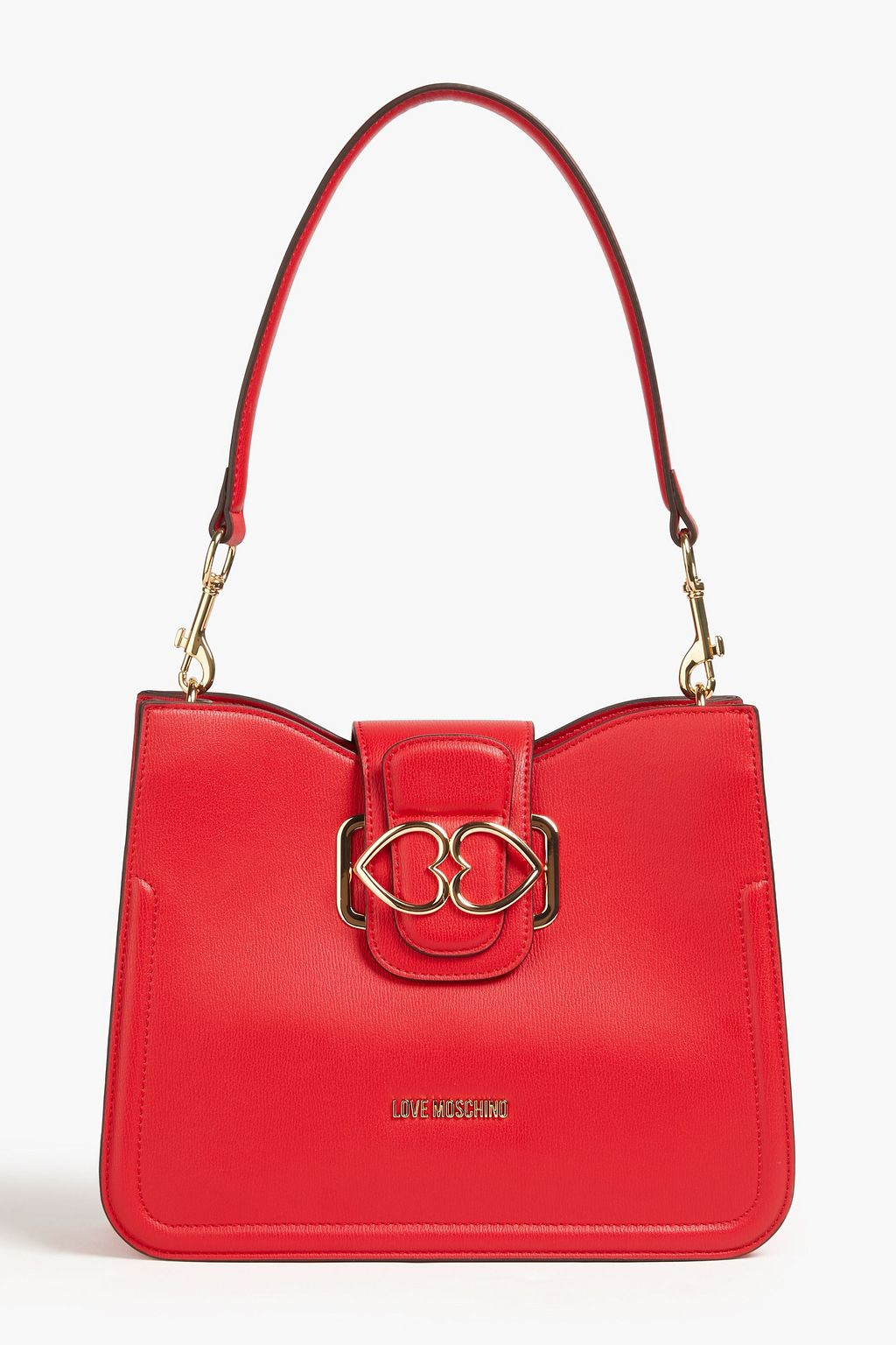 LOVE MOSCHINO Love Bridge faux leather shoulder bag