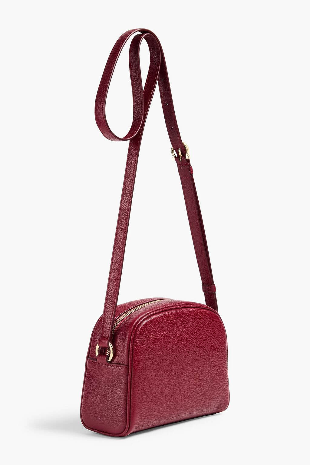 Ferragamo FERRAGAMO Pebbled-leather shoulder bag - Bags | Shop From The Mirage