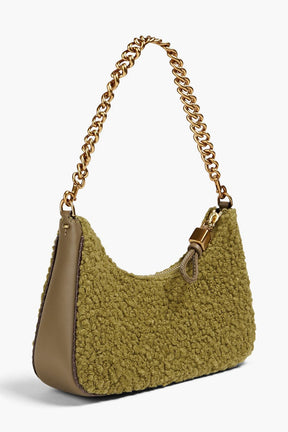 TORY BURCH Mercer bouclé shoulder bag