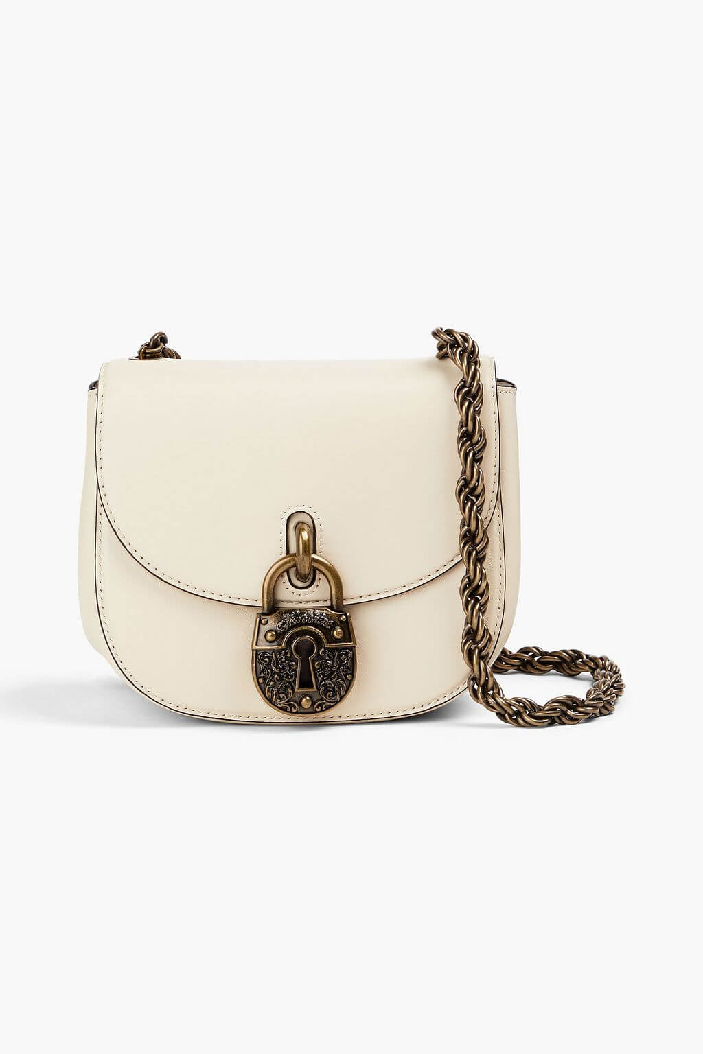 Moschino MOSCHINO Embellished leather shoulder bag - Bags | Shop From The Mirage