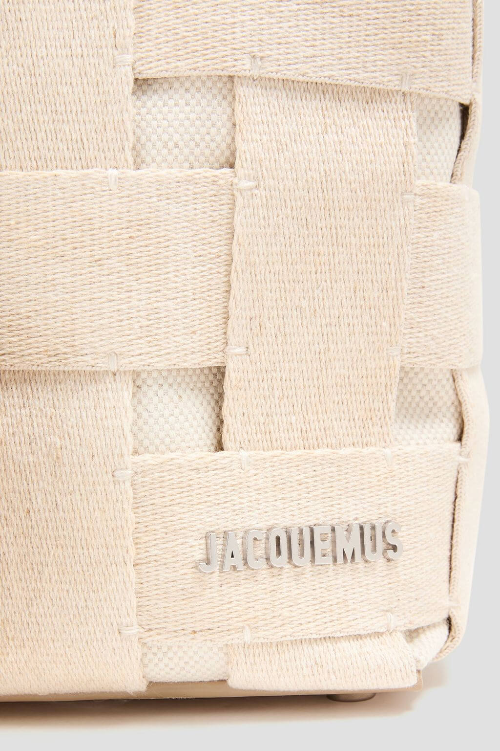 Jacquemus JACQUEMUS Le Seau woven grosgrain and canvas bucket bag - Bags | Shop From The Mirage