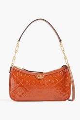 TORY BURCH Patent-leather shoulder bag