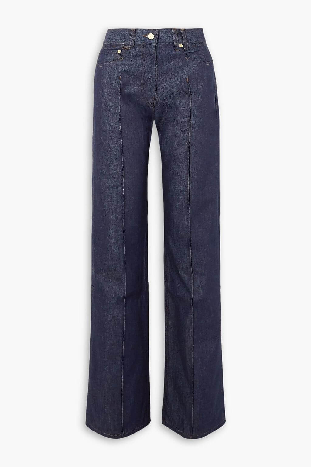 Jacquemus JACQUEMUS Le Raphia embroidered beaded straight-leg jeans - Size: 31 Jeans | Shop From The Mirage