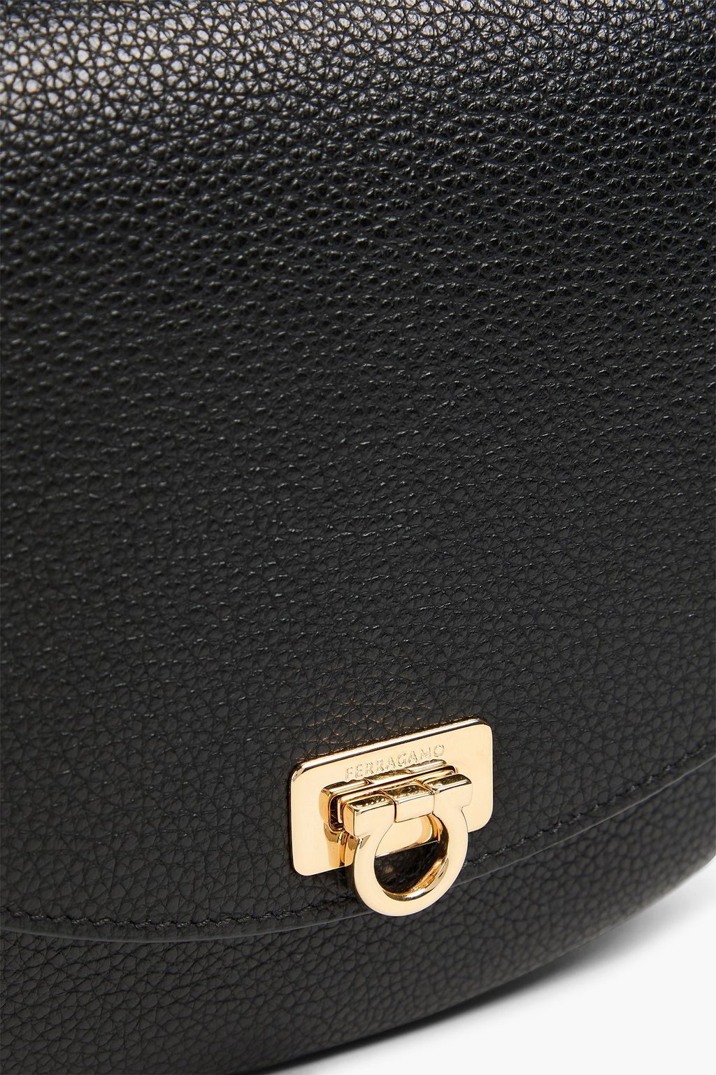 FERRAGAMO Travel pebbled-leather cross-body bag