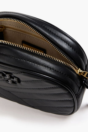 TORY BURCH Kira quilted leather camera bag