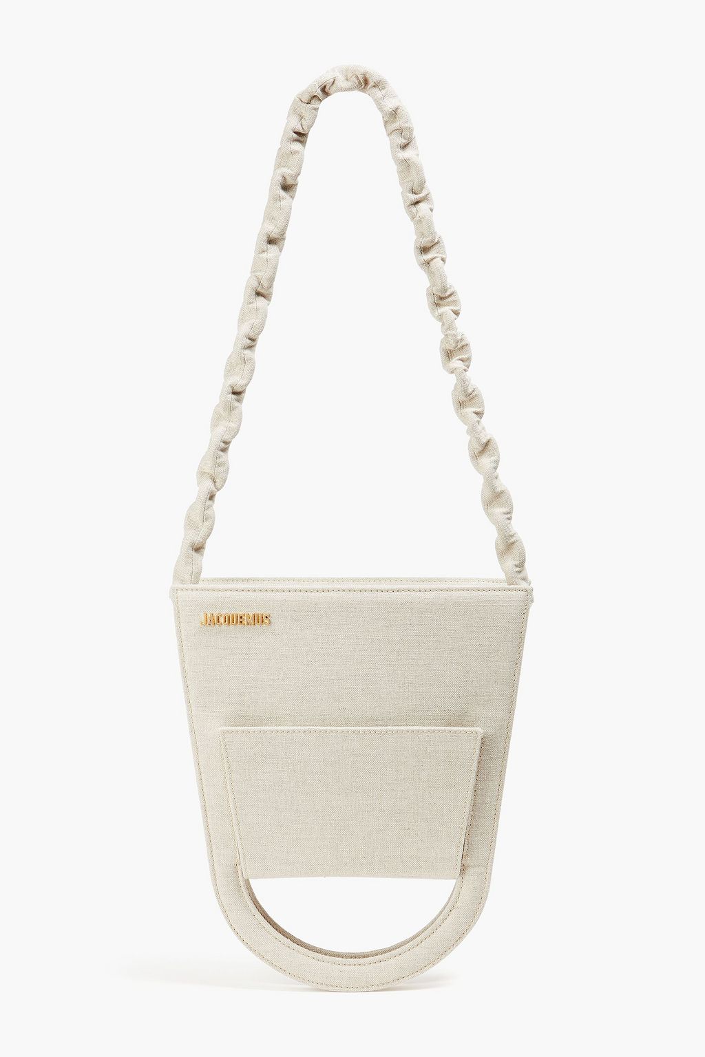 JACQUEMUS L'envers canvas shoulder bag