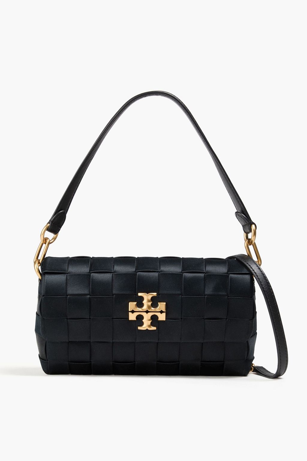 TORY BURCH Kira woven satin shoulder bag