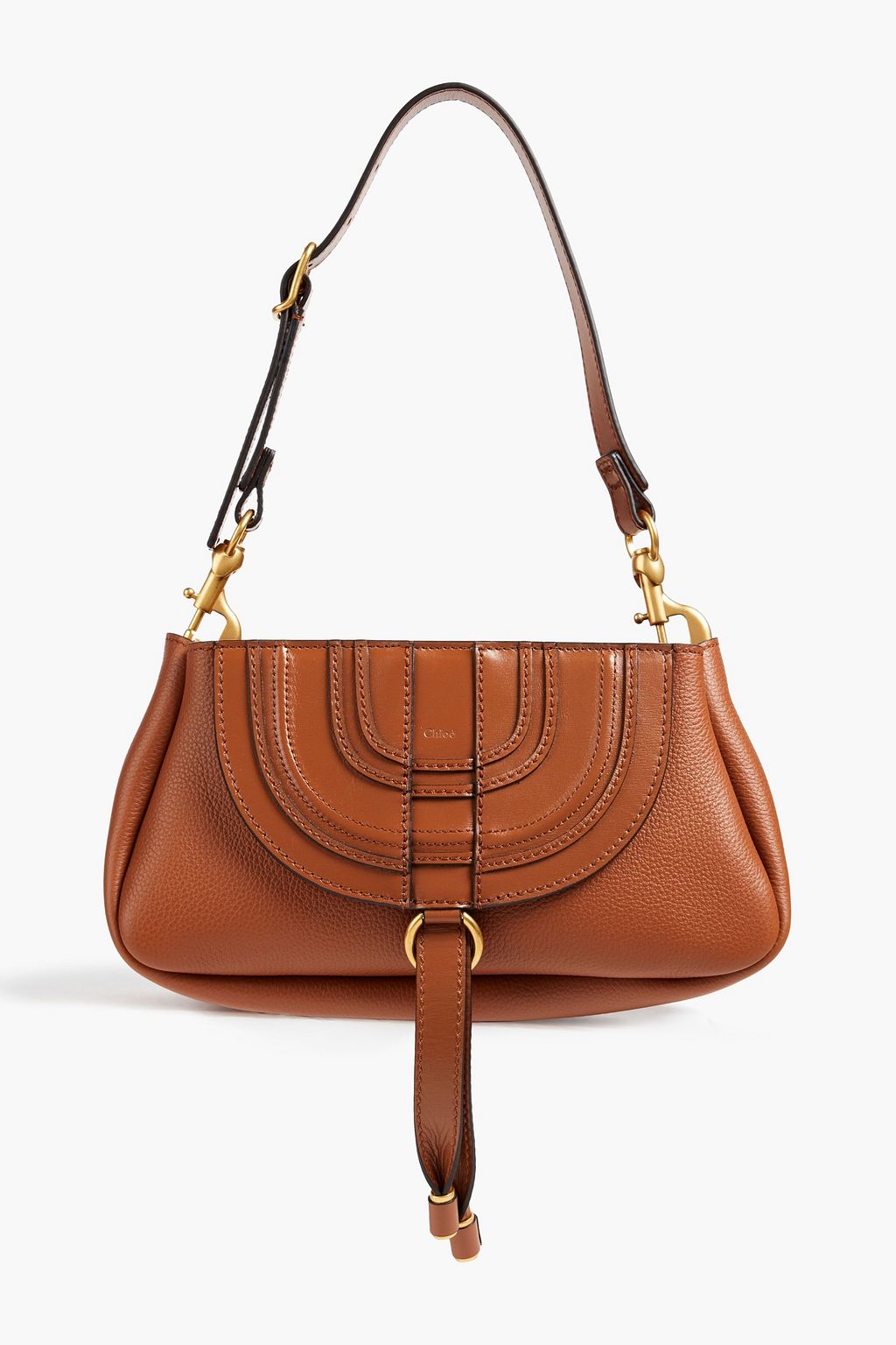 Marcie tasseled leather shoulder bag