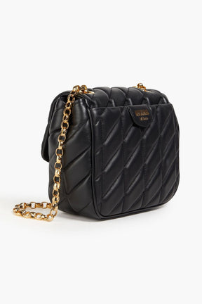 MOSCHINO Quilted leather cross-body bag