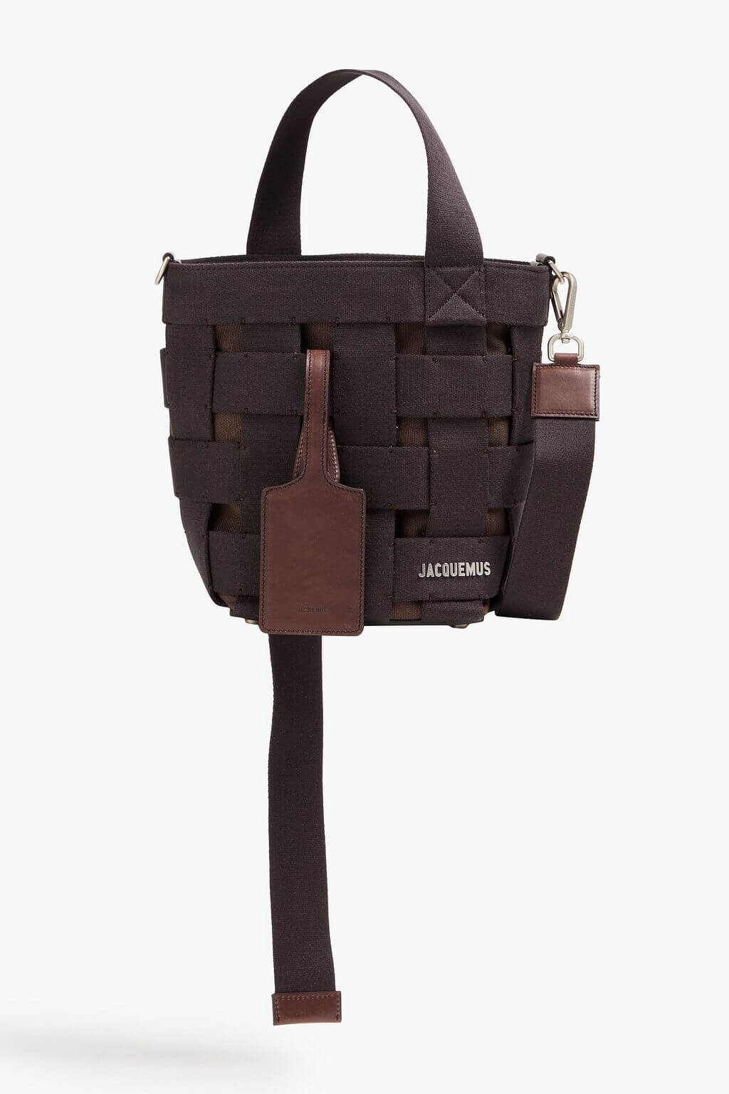 Jacquemus JACQUEMUS Le Seau woven grosgrain and canvas bucket bag - Bags | Shop From The Mirage