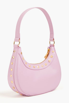 LOVE MOSCHINO Studded leather shoulder bag