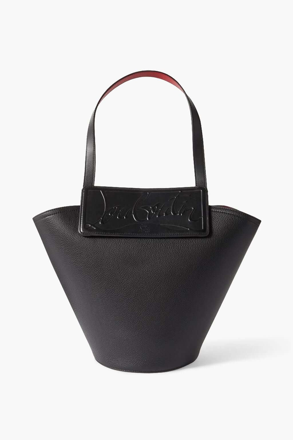 Christian Louboutin CHRISTIAN LOUBOUTIN Loubishore pebbled-leather tote - Bags | Shop From The Mirage