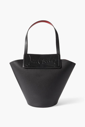 CHRISTIAN LOUBOUTIN Loubishore pebbled-leather tote