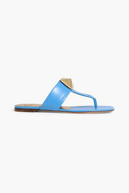 Valentino Garavani One Stud leather thong sandals