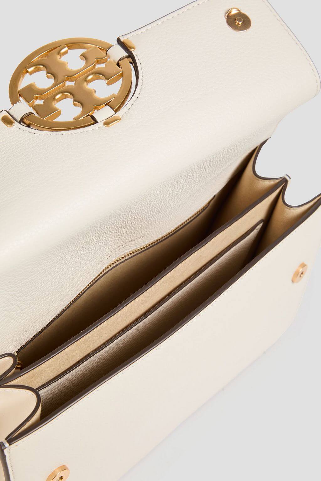 Tory Burch TORY BURCH Eleanor pebbled-leather shoulder bag - Bags | Shop From The Mirage