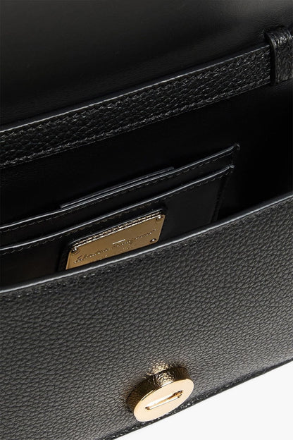 Ferragamo FERRAGAMO Vara pebbled-leather shoulder bag - Bags | Shop From The Mirage