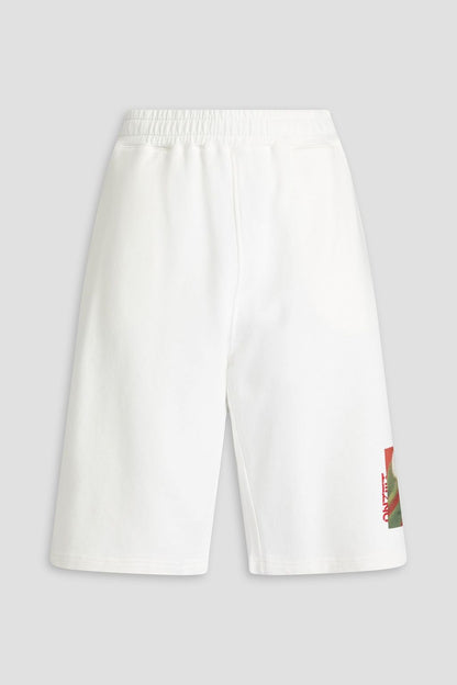 Kenzo KENZO Printed French cotton-terry shorts - Size: S Shorts | Shop From The Mirage
