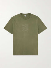 Loewe Overdyed Anagram T‑Shirt – Khaki