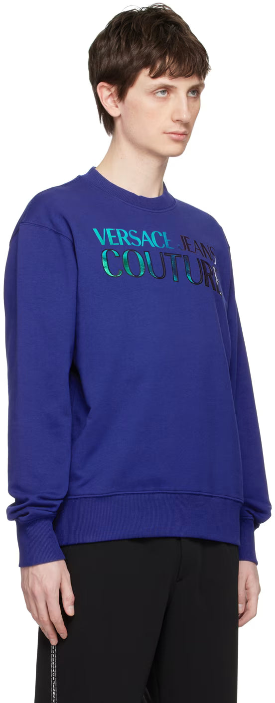 Blue Iridescent Sweatshirt