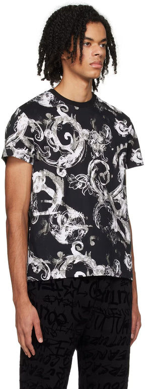 Black Watercolor Couture T-Shirt