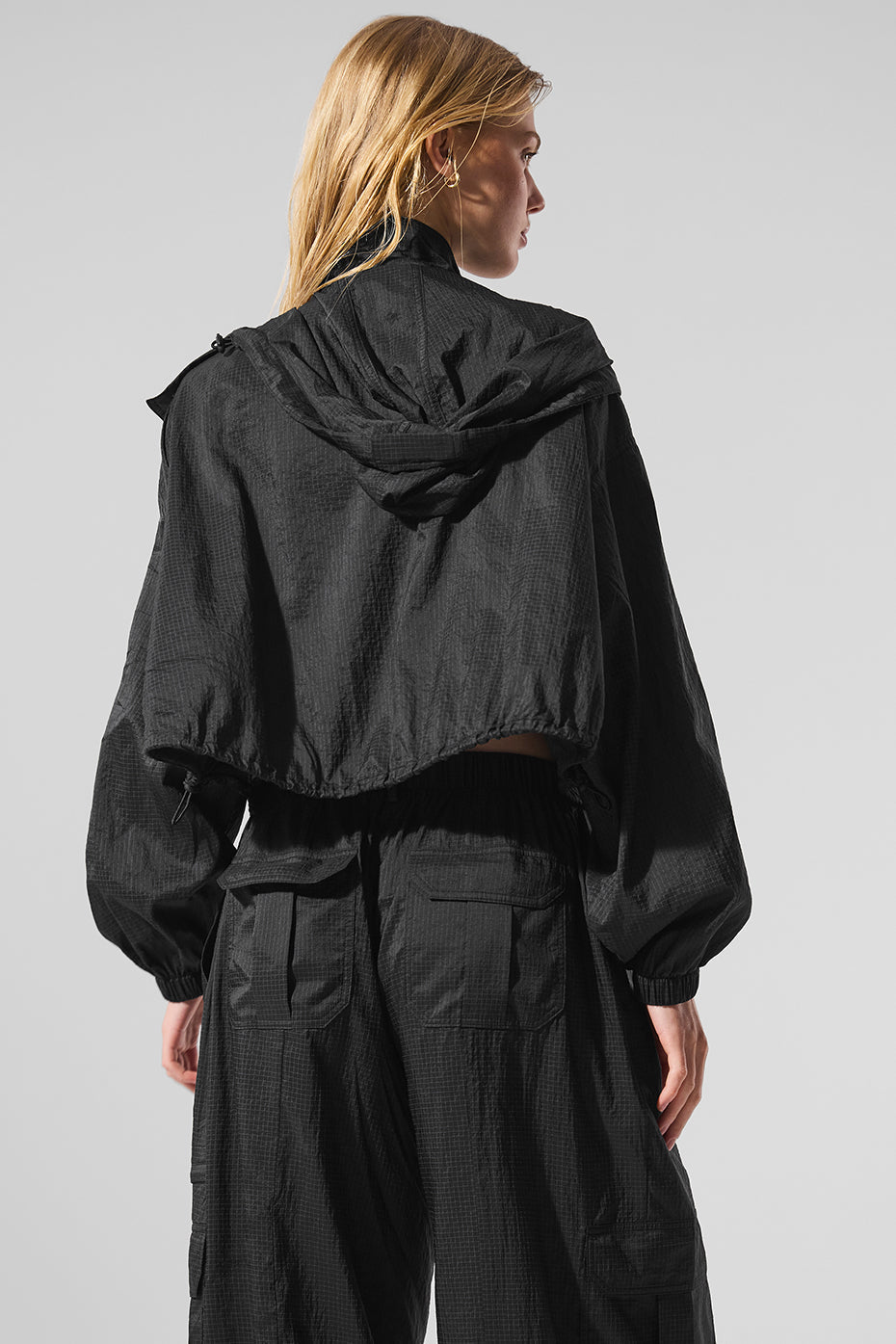 Cropped Game Time Full Zip Jacket