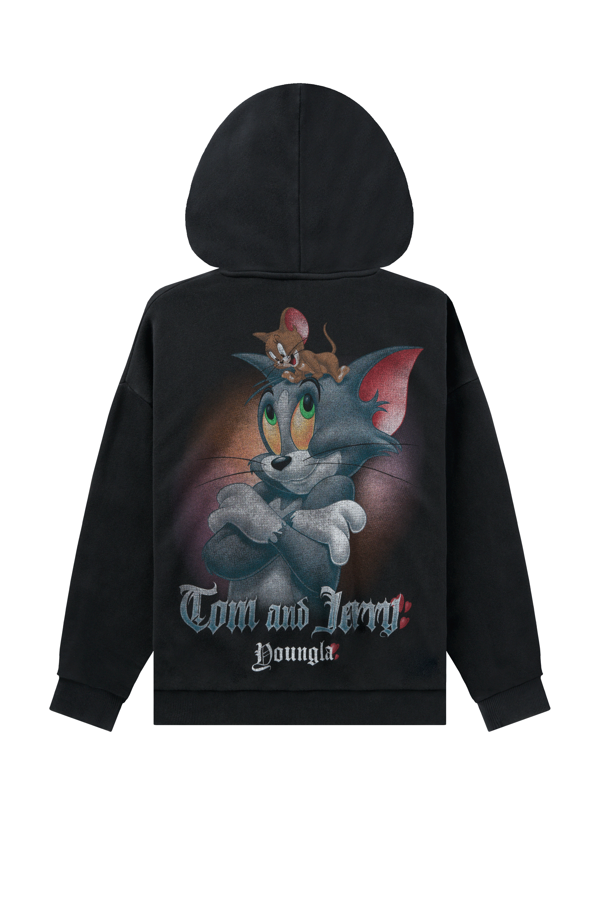 W528 Tom & Jerry Oversized Hoodie
