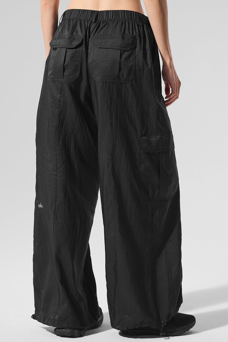 Sheer Game Time Wide Leg Jogger