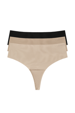 W637 padded thong 3-pack