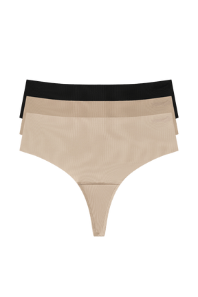 W637 padded thong 3-pack