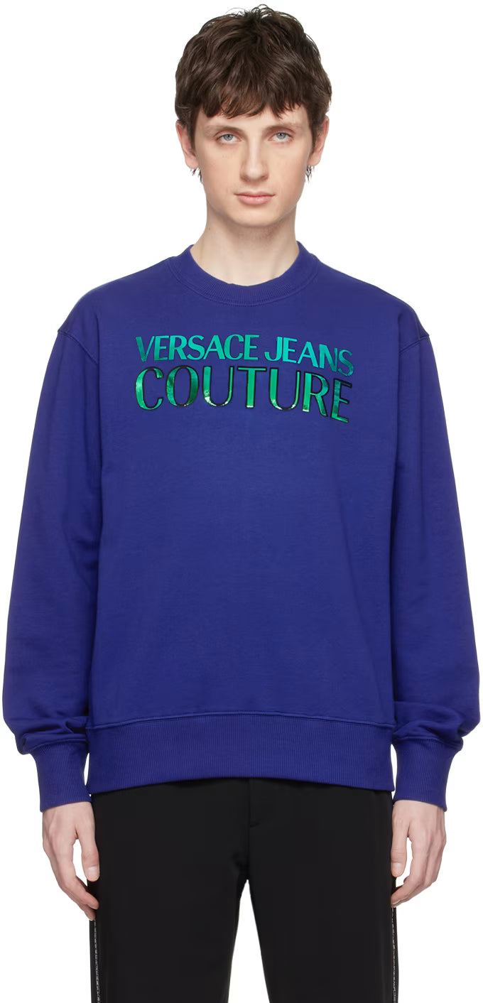 Blue Iridescent Sweatshirt