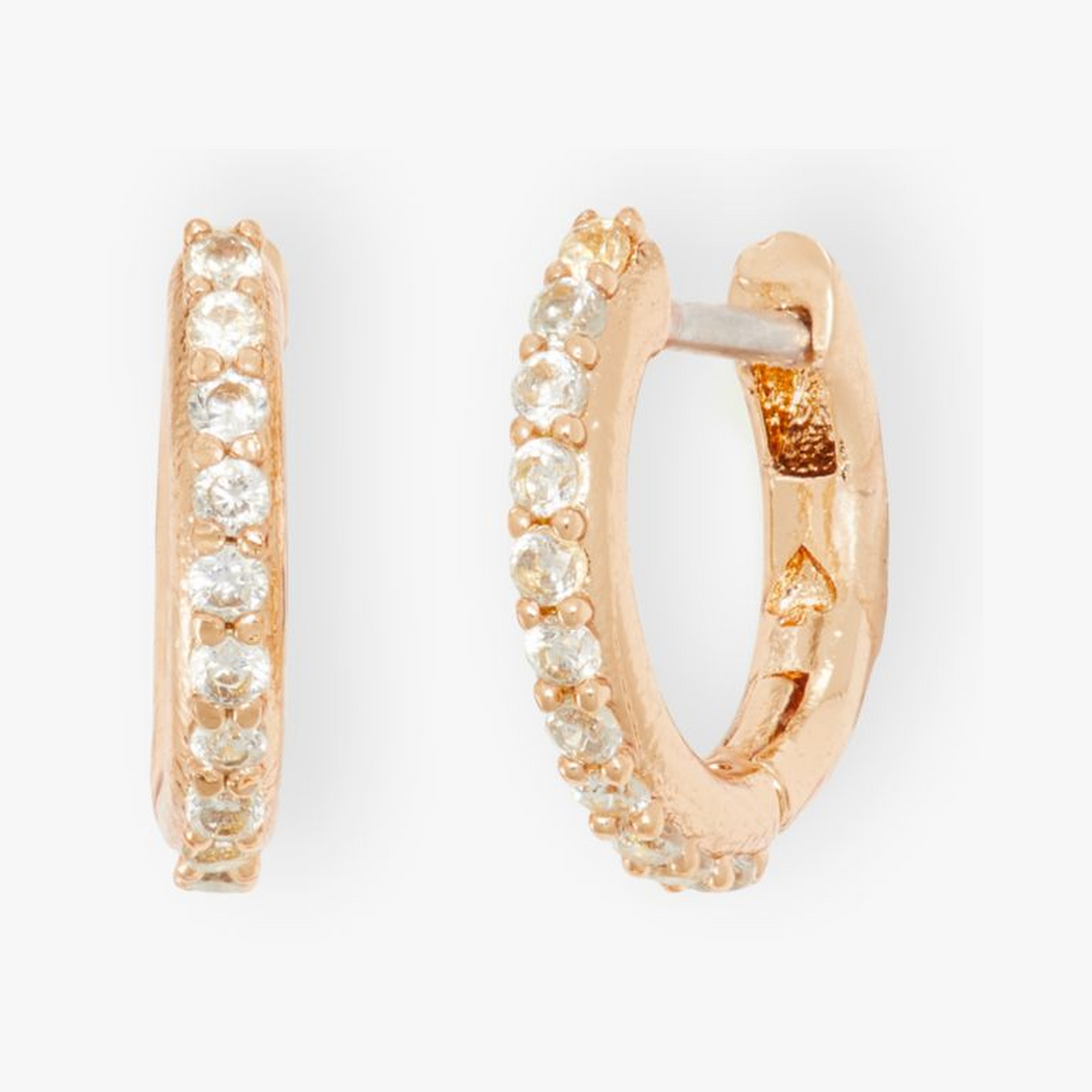 Tiny Twinkles Pavé Mini Hoops