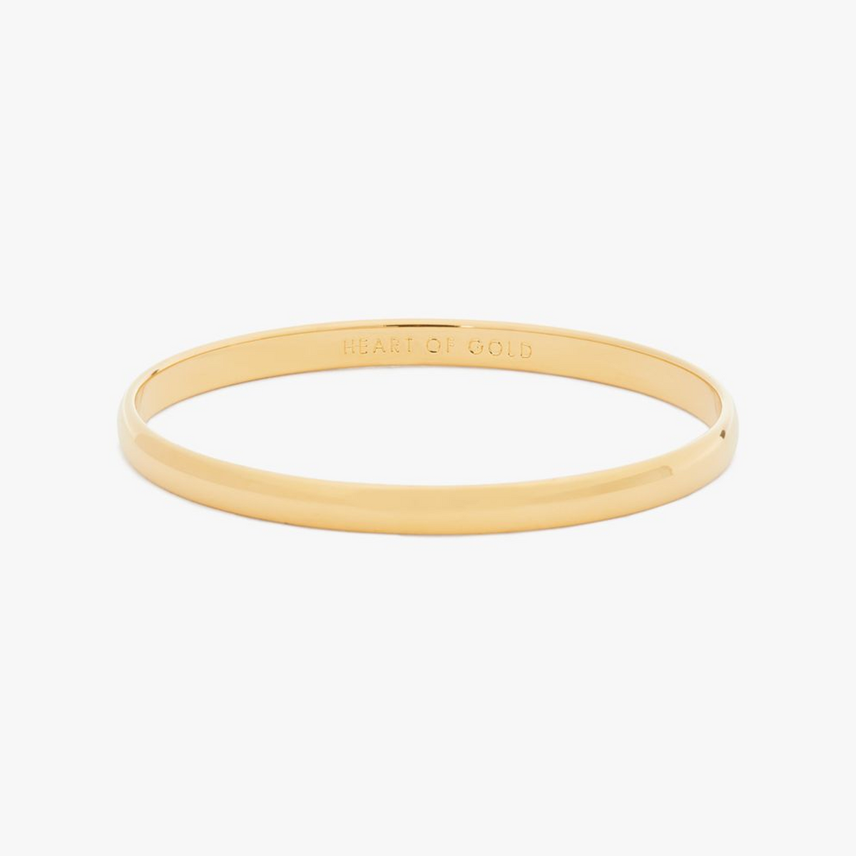 Heart Of Gold Idiom Bangle