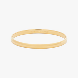Heart Of Gold Idiom Bangle