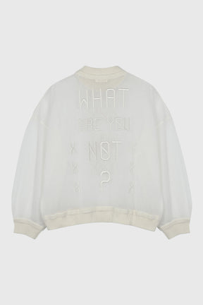 WHAT ARE YOU NOT SHEER KNIT PULLOVER
