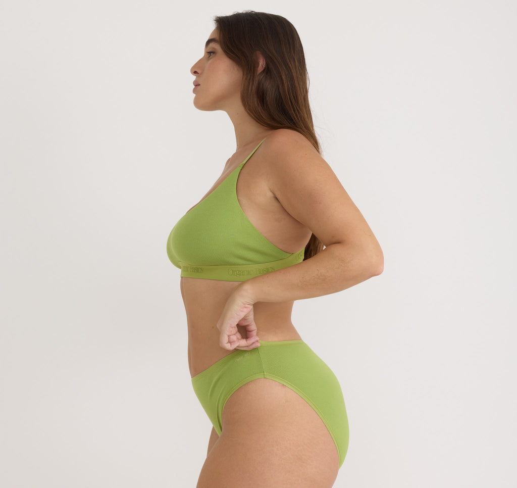 Core Rib High-Leg Briefs