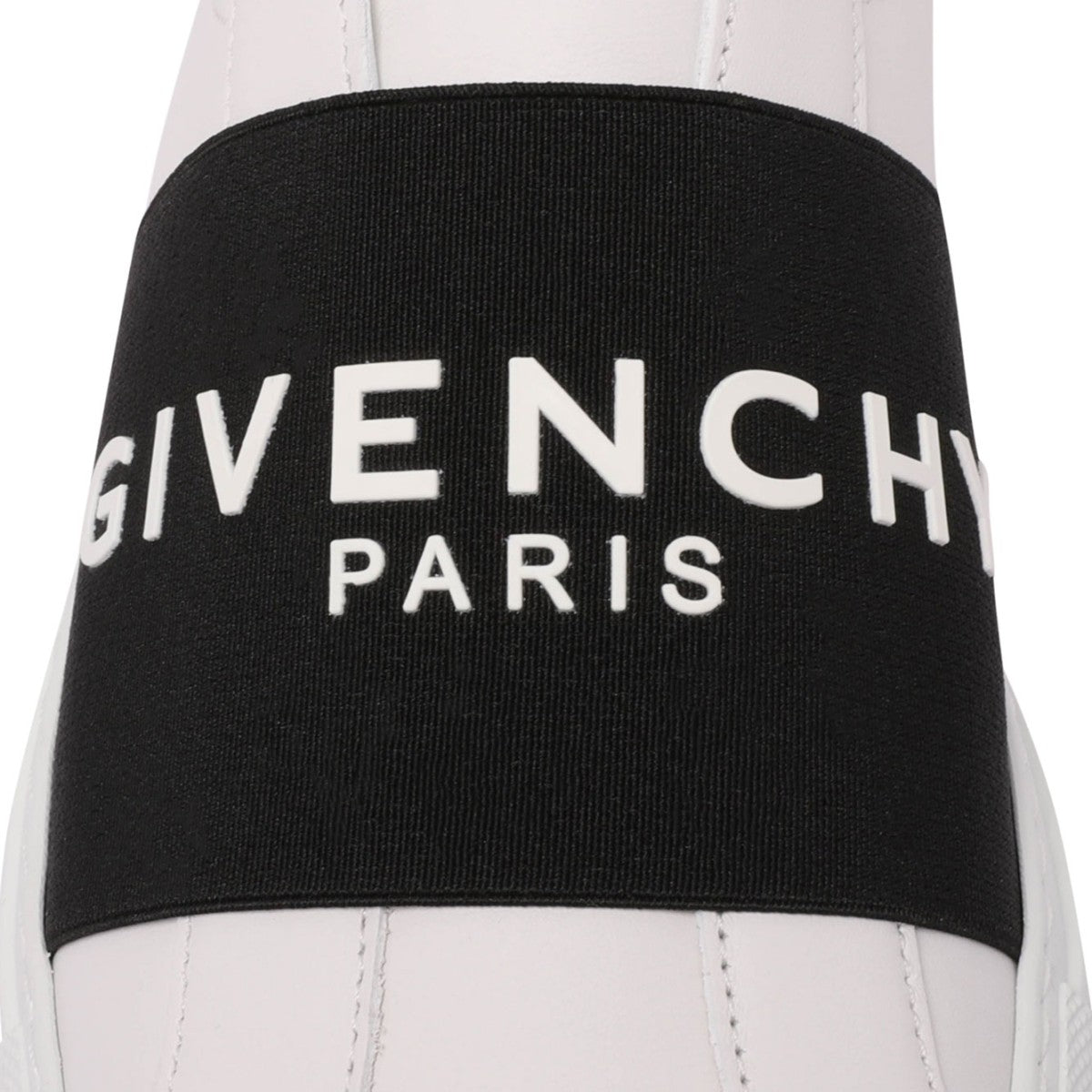 White and Black Urban Street Leather Sneaker