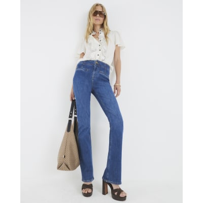 White Angel Sleeve Ruffle Shirt