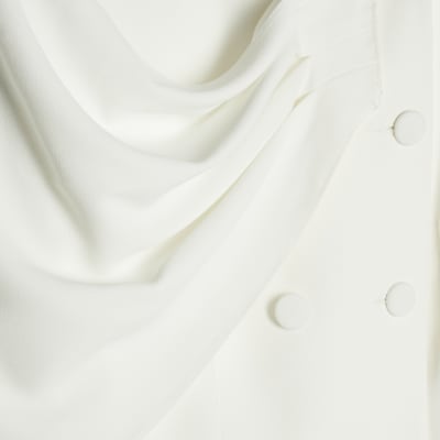White Cape Blazer