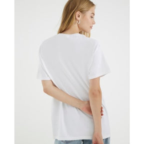 White Glitter L'Amour Bag T-Shirt