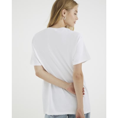 White Glitter L'Amour Bag T-Shirt