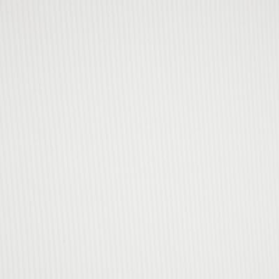 White Long Sleeve Ribbed Crew Neck Top