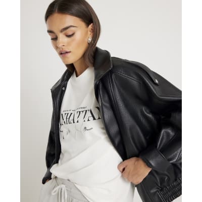 White Manhattan Premium T-shirt