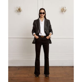 White Poplin Shirt With Tie